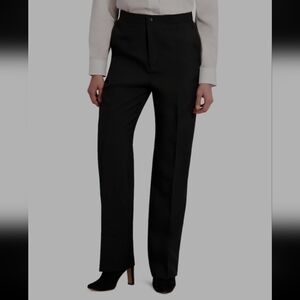 NEIL ALLYN “COMFORT POLY” FLAT FRONT WOMEN’S BLACK TUXEDO PANTS. Comfort…